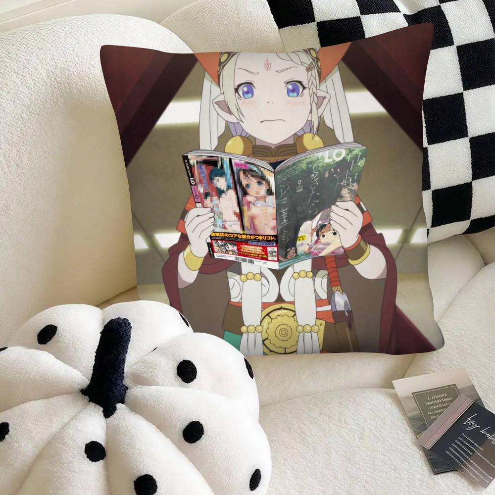 Action Anime COP CRAFT Pillow Case Fashion Square Pillowcase Bedroom Sofa Room Ins Decoration Leisure 40x40cm16x16in