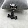 Viking Thors Hammer Character Mens Necklace Pendant Long Sweater Chain Jewelry