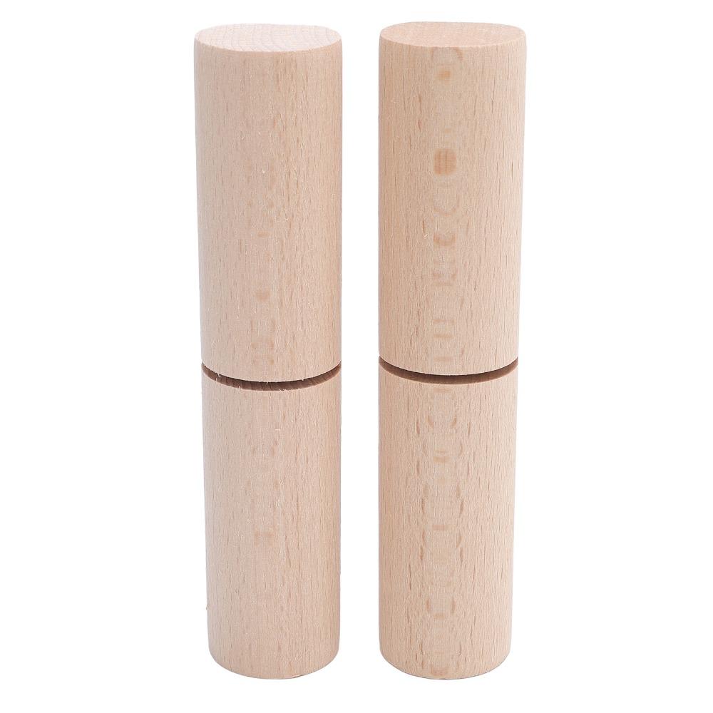 2pcs Wood Color Knot Grippers Tool Length 13cm Wooden Knot Gripper for Bracelets