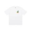PALACE Parrot PALACE-3 Alphabet Printing Short Sleeve White T-Shirt Unisex P19TS209