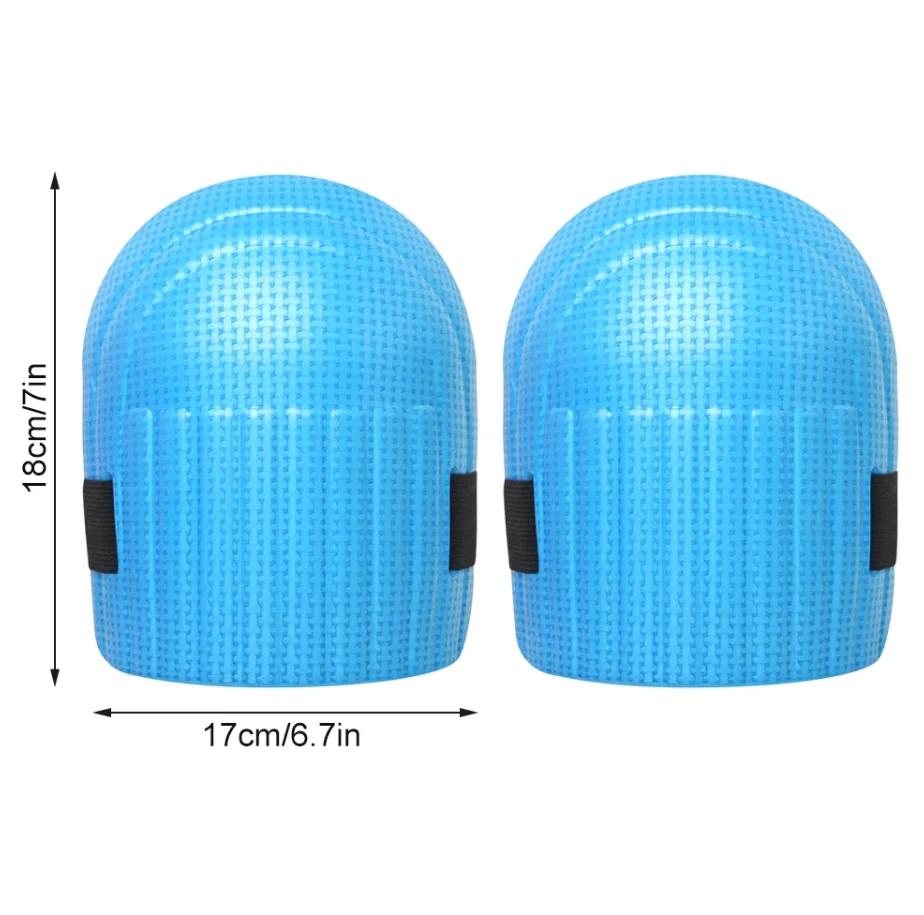 

2 шт. наколенник из вспененного ЭВА, защитный, рабочий, мягкий, защитный, на рабочем месте, для самозащиты, спортивный, для садоводства, уборки синий