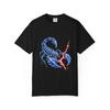Scorpion Lightning Graphic T-Shirt Black Front Print Comfort Colors 1717,men&women Unisex T-shirt