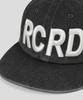 SLOW RECORD HOUSE Vintage Washed Rcrd Cap_Charcoal