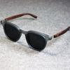 Square Vintage Wooden Sunglasses for Men Women Fashion Travel Sun Glasses Male Eyewear UV400 Shades