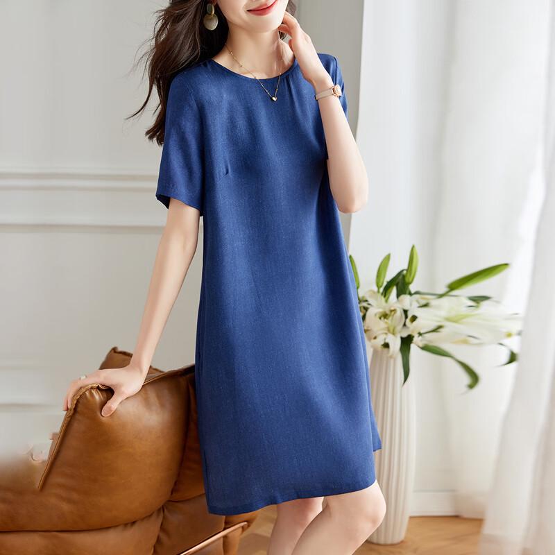 

Srcr 92% Шелковая Туссанти Платье-футболка XL