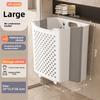 Wall Mounted Laundry Basket Foldable Storage Bag New Storage Basket