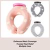 U Shaped Neck Hot Water Bottle Heat Cold Pack U Shaped Neck Hanging Water Injection Heating Bag For Cold And Hot Compress