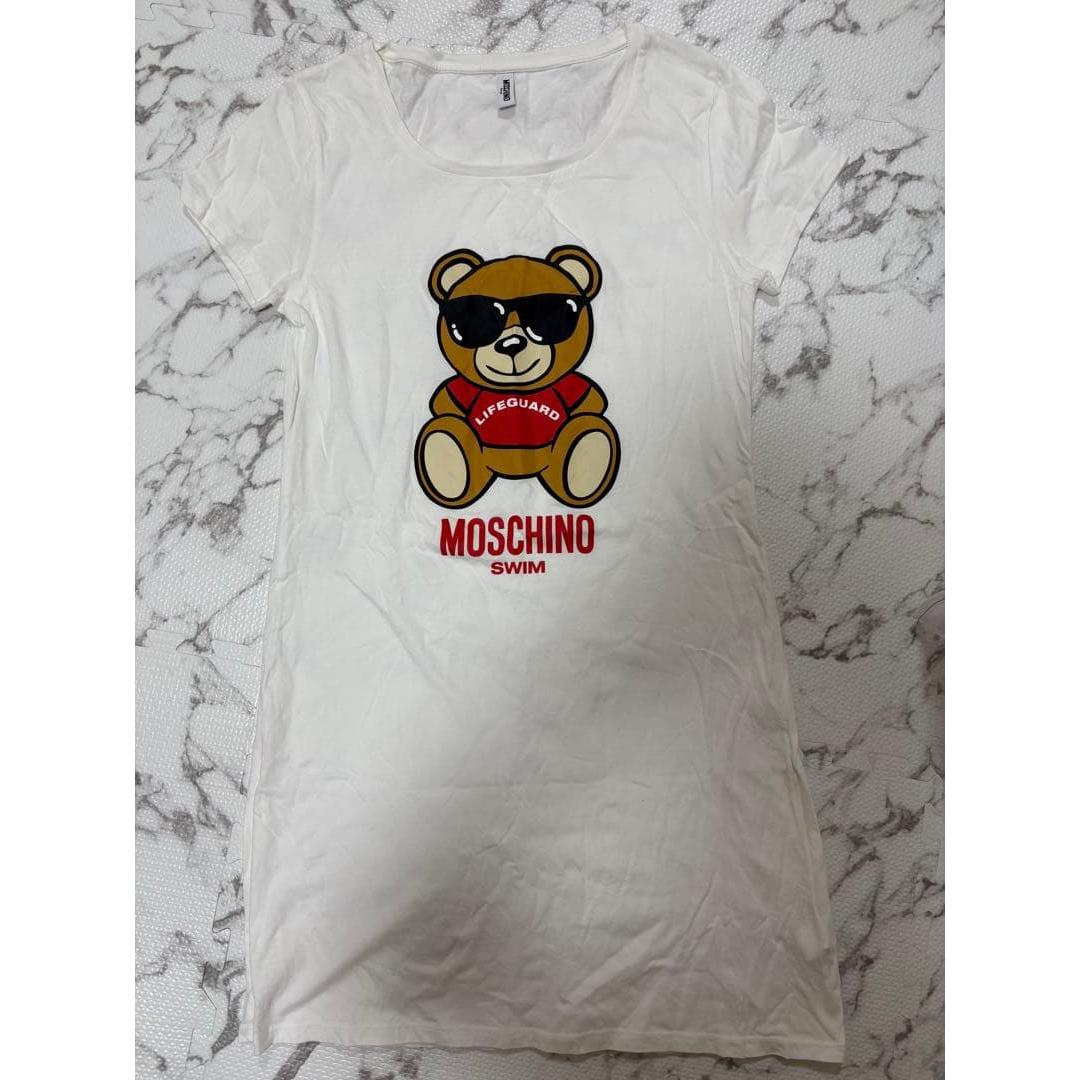 Used [Final price reduction] MOSCHINO Moschino bear sunglasses T-shirt dress