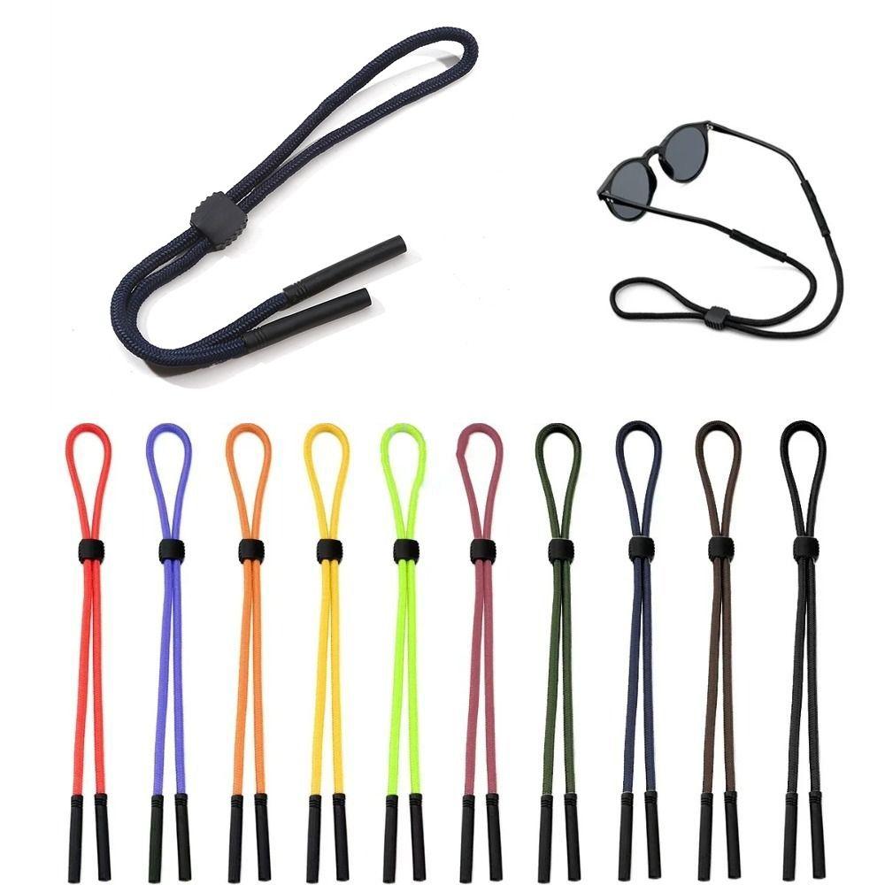 1PC Adjustable Eyeglass Retainer Cord Rubber Eyewear Holder Fashion Glasses Chain  Outdoor Sports