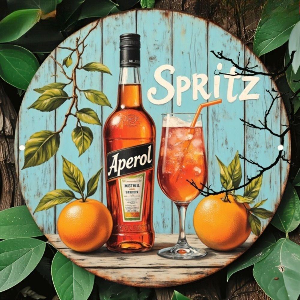 Segno in Latta Metallico Birra Decorazione Murale 20x30cm