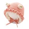 Soft Infant Winter Hat Warm Girls Knitted Hat Fashion Toddler Earflap Cap