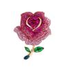 Flower brooch autumn and winter fashion brooch niche high-end design sense pin temperament accessories