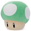 Takara Tomy Arts (TAKARATOMY A.R.T.S) Super Mario Mocchi-Mocchi-GameStyle 1UP Mushroom Plush Toy, Approximately 35cm Tall