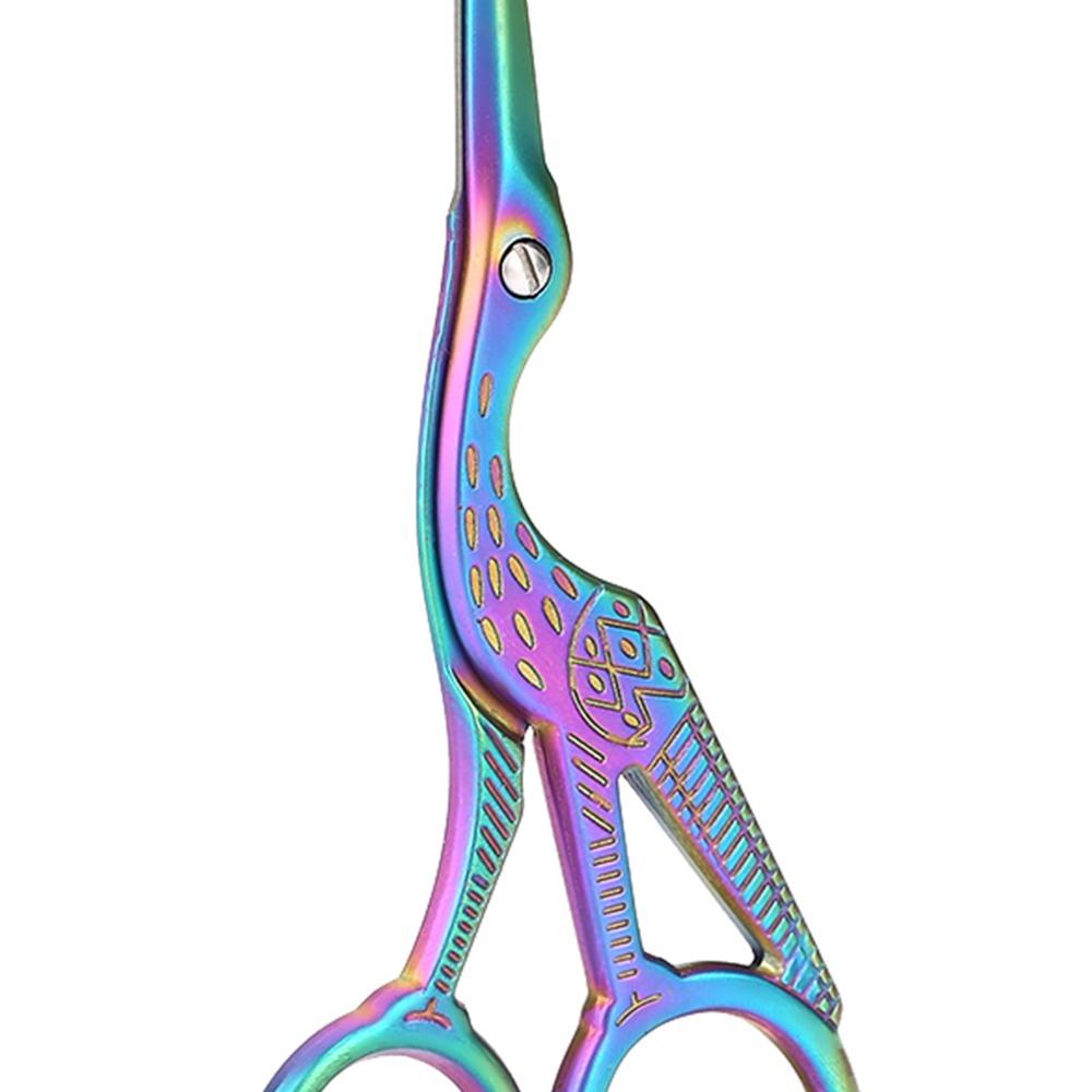 Curved Design Embroidery Scissors Stainless Steel Dressmaker Shears For Embroidery