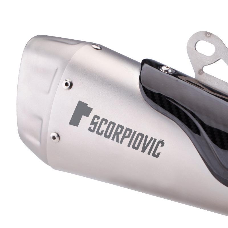 Kaiyue 321r Exhaust Pipe Mod with Back Pressure Tail, Direct Fit, Includes Carbon Fiber Cover