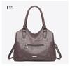 Single Shoulder Mom Girl Large Capacity Soft Leather Casual Bag Trendy Crossbody Handbag