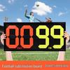Yining Football Manual Substitution Board