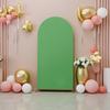 Wedding Arch Backdrop Cover Spandex Fitted Round Top Chiara Arches Backdrop Cover for Birthday Party Ceremony Banquet Decoration