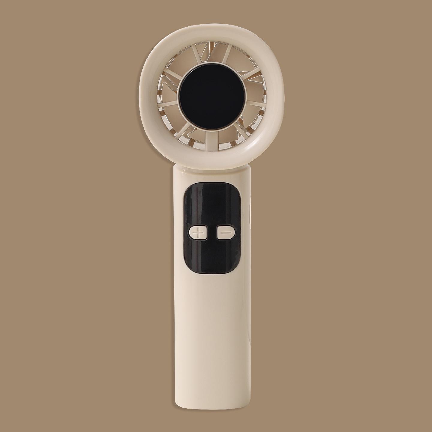 

Portable Mini USB Fan with Digital Display - High-Speed, Handheld Electric Fan, Perfect Summer Gift for Students