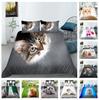 3D Pet Cat Bedding Set Animal Down Duvet Cover 2/3 Pieces AU180 * 210 Women's and Youth Boys' Room Single Double Deluxe Home Textile