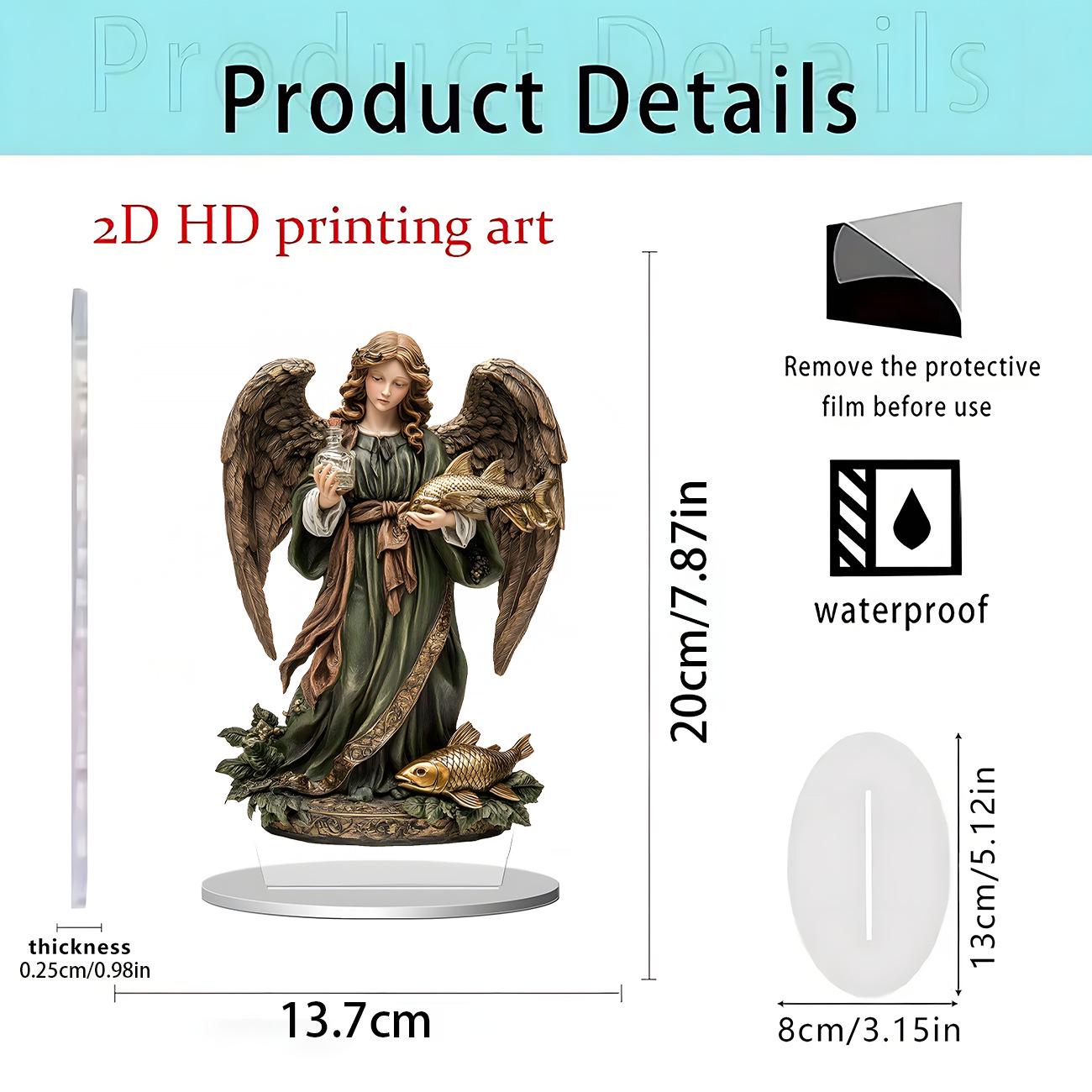 Purple Lilac Butterfly Acrylic Standee Ornament - 2D Home Craft Table Decor