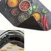 1Pcs Vibrant Spices HerbsRubber Drying Mat Tableware For Coffee Shop Kitchen Carpet Tableware Durable Diatom Mud Table Mat Pet Coffeeware Mat