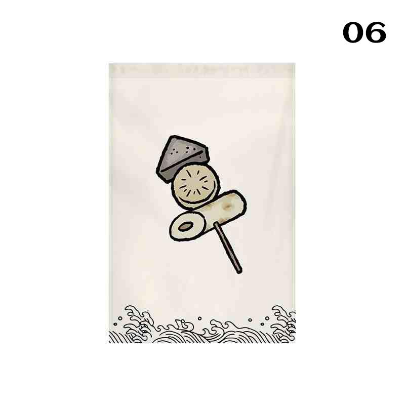 Japanese Style Door Head Half-curtain Kitchen Partition Cuisine Izakaya Sashimi Seafood Bistro Restaurant Decor Short Curtains