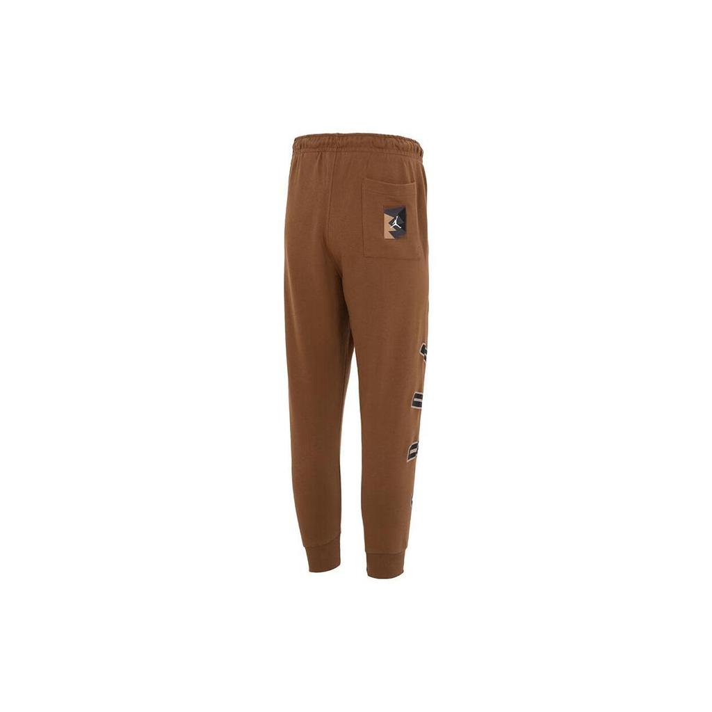 Jordan Flight MVP Knitted Sweatpants Men's Brown Moderate Cuffed Pants FQ1869-281