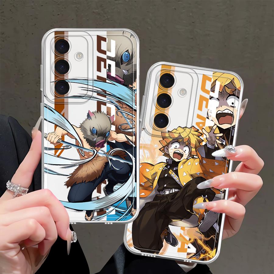 Case for Samsung Galaxy A57 A55 A52 A25 A51 A14 A16 A56 A26 A24 A34 A35 A36 A37 A54 A15 A52 A17 Phone Cover A31 D-Demon S-Slayer