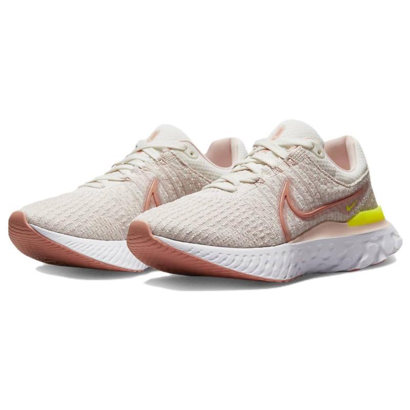 Nike React Infinity Run Flyknit 3 Light Madder Root Atmosphere Women's Sneakers DD3024-102