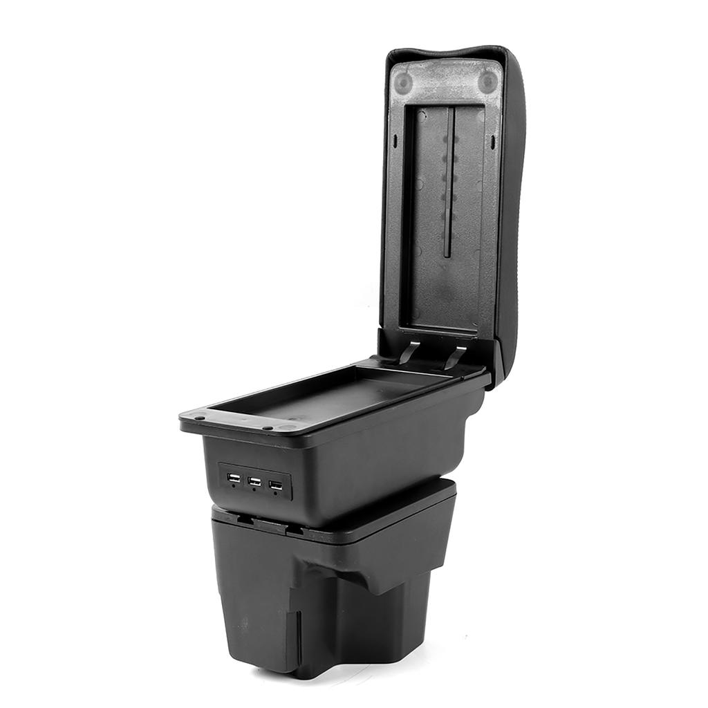 Central Console Armrest Organizer Box Container Replacement Fits for Kia Rio 3 2012 2016