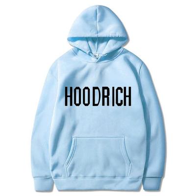 Hoodrich Buchstabendruck Lockerer Freizeit-Sport-Kapuzenpullover