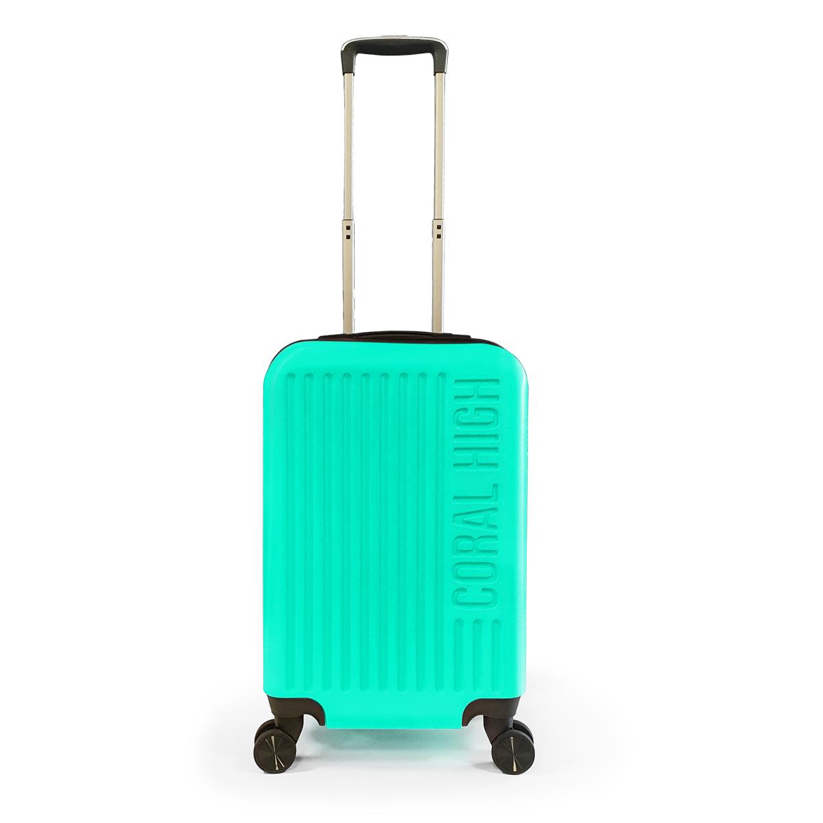 

Чемодан маленького размера Coral High ABS Water Green 16421