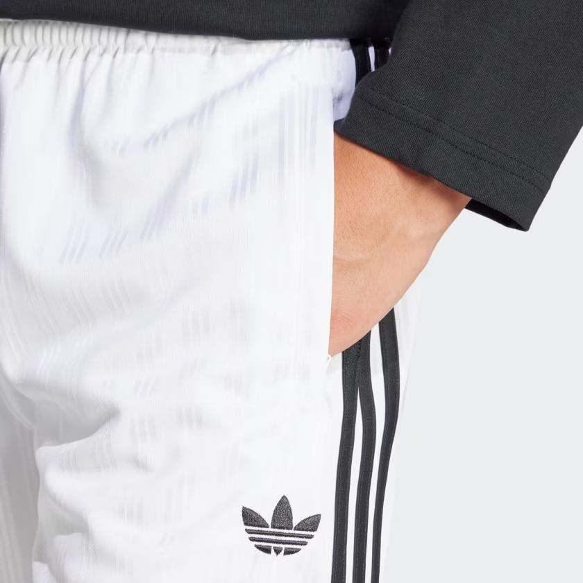 Adidas Originals Adicolor FW24 Brand Logo Comfortable Striped Breathable Casual Shorts Men Shorts White JP1033