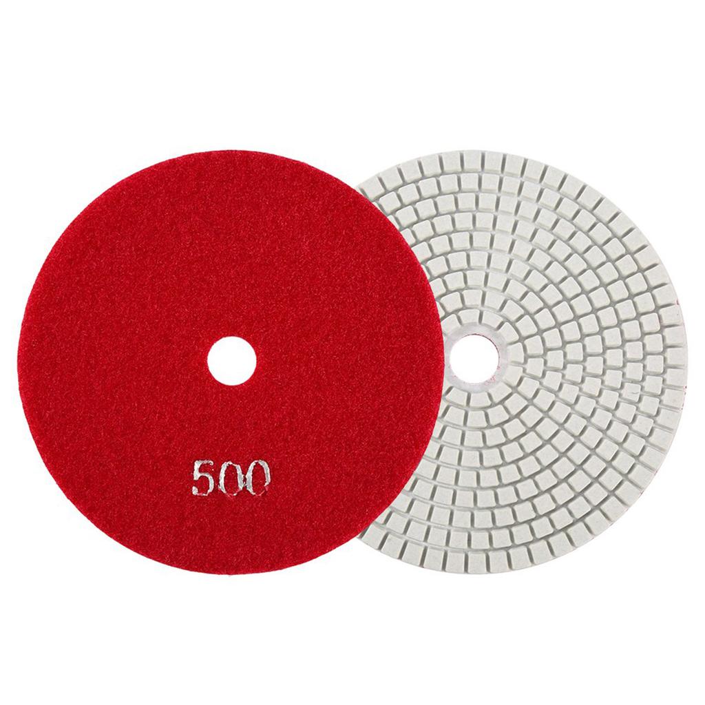 5-inch (125mm) Wet Polishing Pad Grinding Disc Suitable for Granite, Concrete, Marble Wheel-Type Grinding Disc Polishing Disc