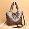 High-quality Soft Leather Women's Handbag Large Capacity Mid-bag Inner Liner Can Be Used Separately for Autumn and Winter New Women's Bag