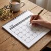 Yearly Planning Calendar 2027 Highland Cow Wall Calendar, Funny Farmhouse Animal Rustic Thick Paper Office Schedule 12 Monthly Planner for Lovers,