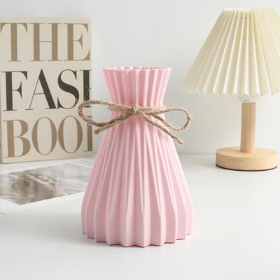 1 bucată de apă ondulată vază din plastic val aranjament ghiveci de flori stil nordic modern acasă sufragerie decor de birou ornament