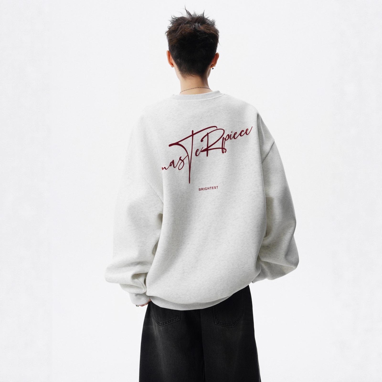 

Осенний Американский Дизайн Парный Топ Модный Бренд Универсальный Свободный Крой Пальто M