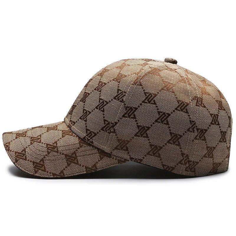 Four Seasons  Sunscreen Three-line Sewn Baseball Cap Men's And Women's Casual Cap Net Red Distressed 1841 Hat