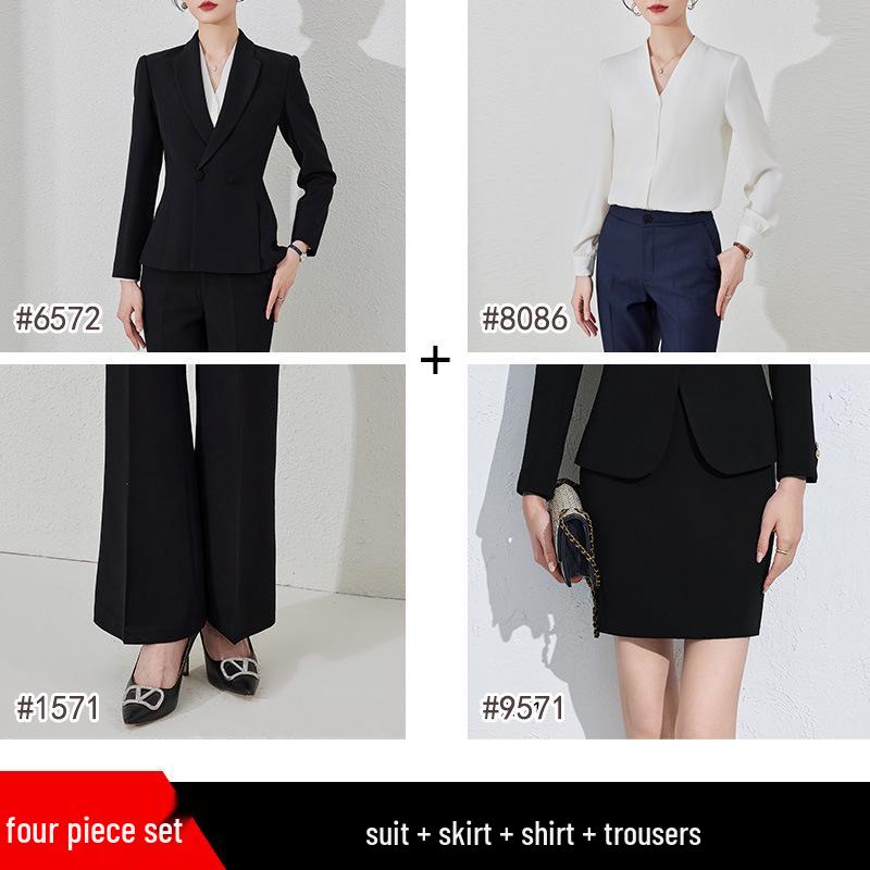 Women's Professional Blazer for Spring/Autumn 2024: Managerial Interview & Business Commute Wear