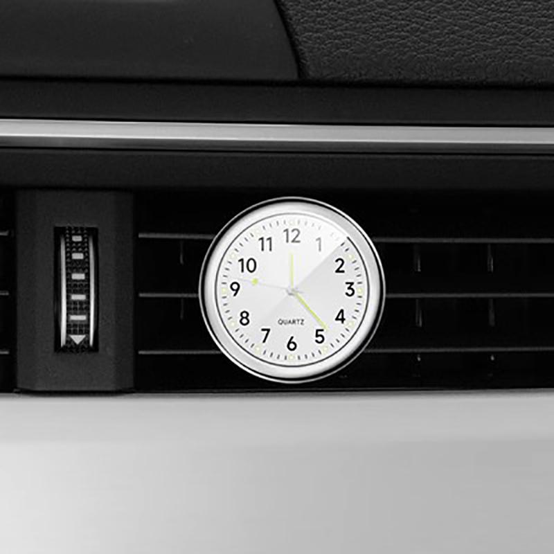 1Pc Mini Watch Car Quartz Clock Mini Electronic Clock Waterproof Bicycle Motorcycle Watch Auto Car Clock Dashboard Clock In Car