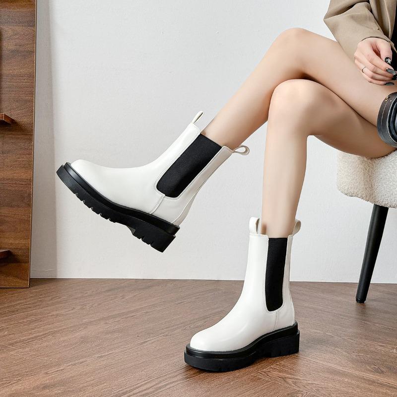 D--New autumn and winter thick-soled Martin