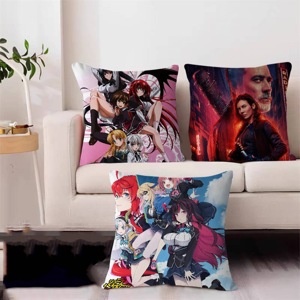Anime L-Love, Chunibyo and Other Delusions Pillow Gift Home Office Decoration Bedroom Sofa Car Cushion Cover Case 45x45