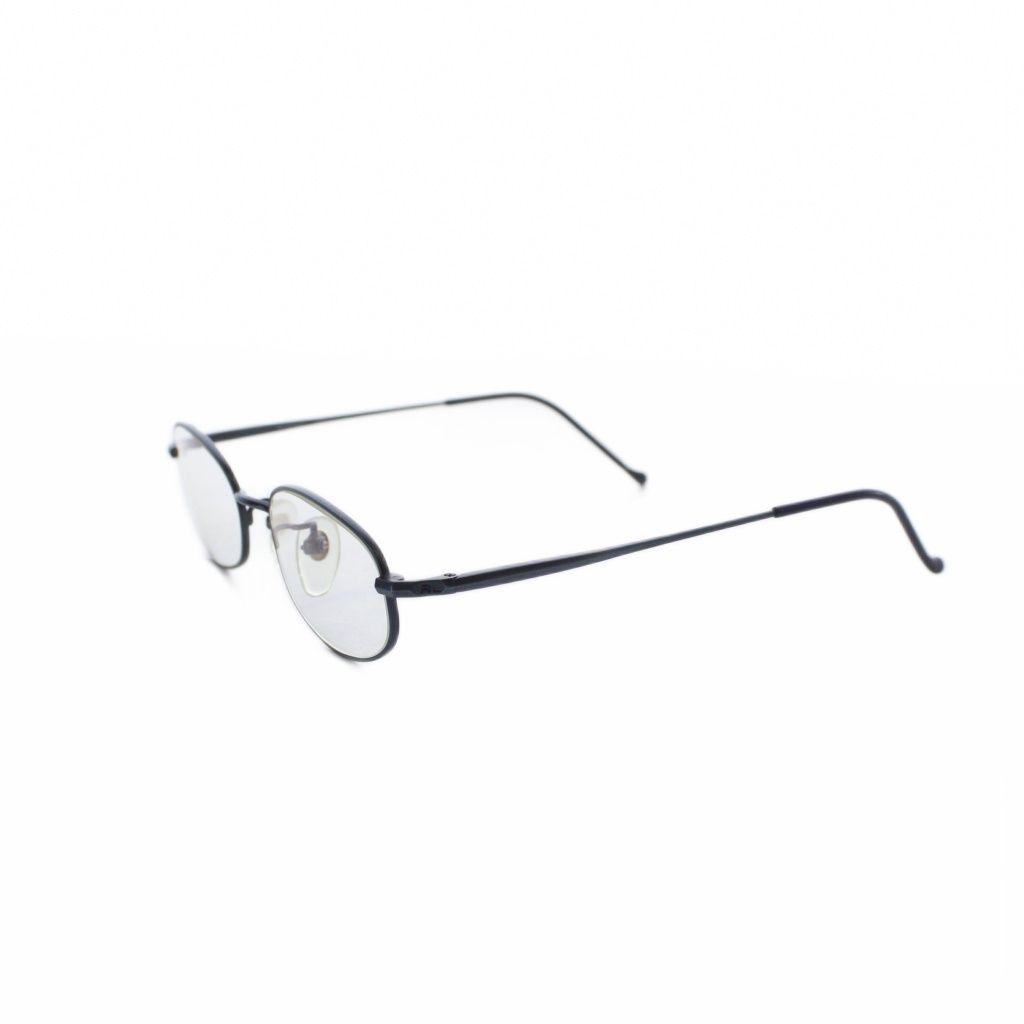 Used Ralph Lauren RALPH LAUREN Glasses Glasses Metal Frame 4719 140 Navy Oval Full Rim RL5001J /RI OS GY11