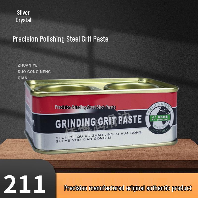 Silver Crystal Precision Grinding Steel Grit Paste #211 - Coarse
