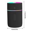 Mini Car Air Humidifier USB Ultrasonic Essential Oil Diffuser Smart Purifier Aroma Anion Mist Maker LED Car Accessories