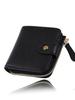 A Storage Revolution Made Possible by Compact Mini Genuine Black [Mura] RanovaSquare Rubber, Women's Wallet, Leather,