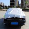 Four Seasons Car Half Cover: Heat Insulation Sunshade with Thickened Aluminum Film Roof Cover