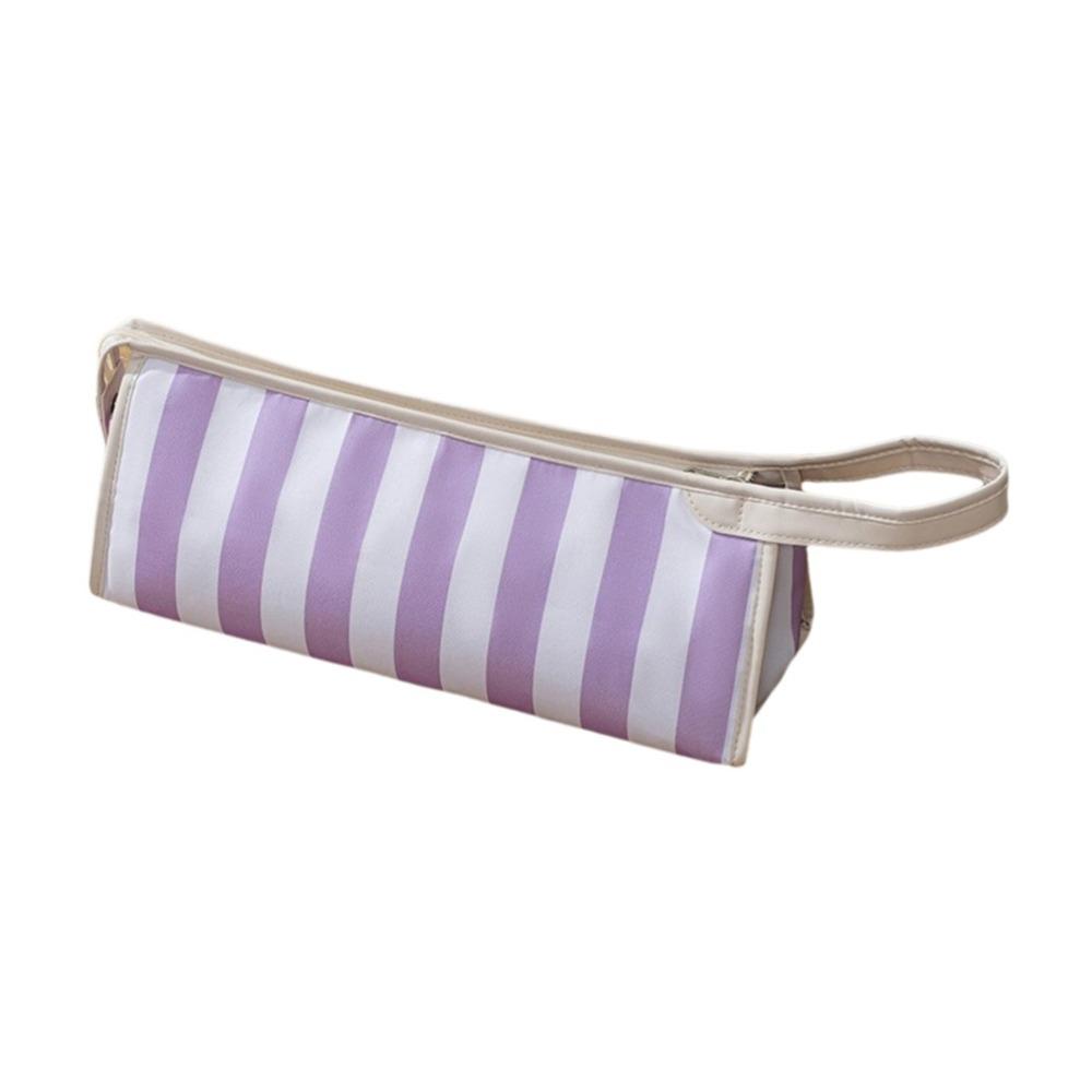 

Shockproof Hair Dryer Carrying Case Waterproof Toiletry Bag Hair Straightener Organizer Travel фиолетовый/белый
